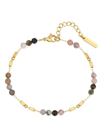 Eastside NY Armband aus Edelstahl mit Turmalin in gelbgold