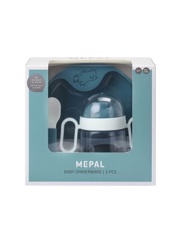 3er Set Babygeschirr Mio in Deep Blue