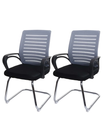 MCW 2er-Set Konferenzstuhl K51, Grau