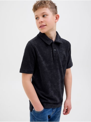 JACK & JONES Junior Frottee Poloshirt JPRBLABEN S/S POLO JNR in night sky