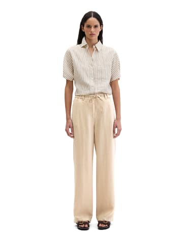 Marc O'Polo Leinenhose wide in Sandpaper