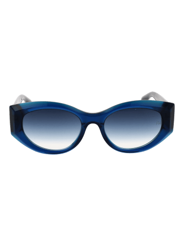 Ana Hickmann Damen Sonnenbrillen Oval Blau