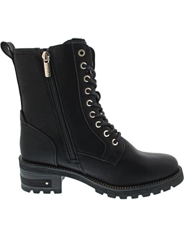 Mustang Schnürstiefel Schwarz