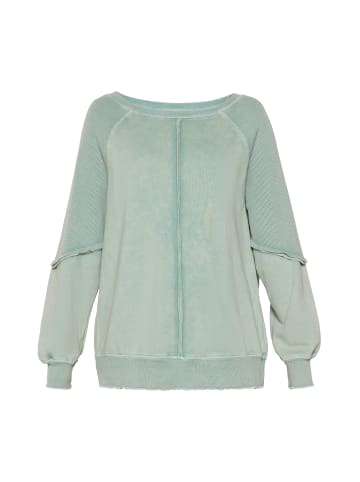 IZIA Women Sweatshirt in mineral blue