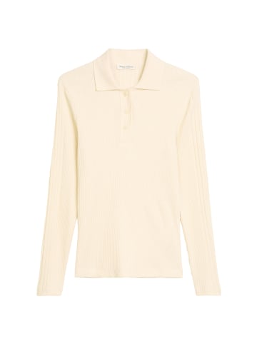 Marc O'Polo DfC Langarm-Poloshirt slim in Chalky Sand