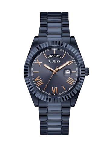 Guess Analoguhr für Herren in blau
