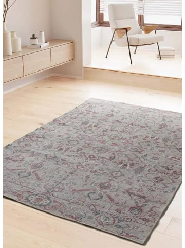 Atticgo Kurzflor-Teppich MANDALA in terrakotta