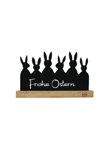 UNUS Aufsteller Frohe Ostern Oster-Silhouette in Schwarz