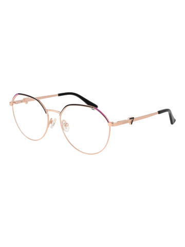 Guess Frauen Optische Fassungen Browline Gold