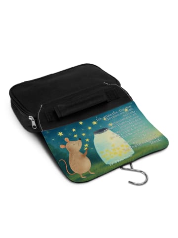 Mr. & Mrs. Panda badtasche Maus Sterne Design mit Spruch in Weiß