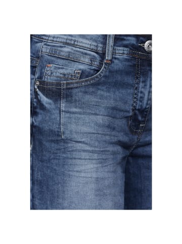 Cecil Capri in mid blue wash