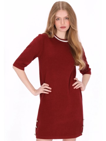 DreiMaster Women Dress in wine red