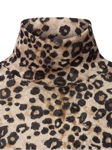 MARC CAIN COLLECTIONS Langarmshirt in beige schwarz