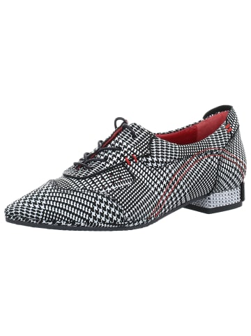 SIMEN Schnürschuhe in schwarz