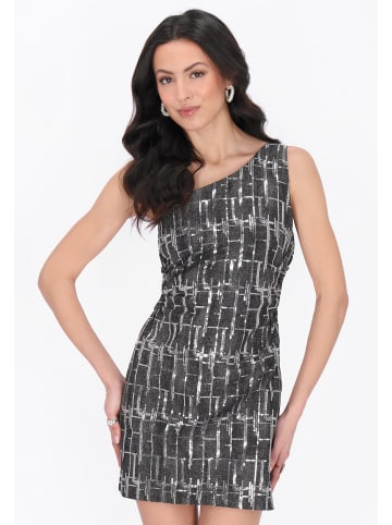 faina Women Dress in black denim