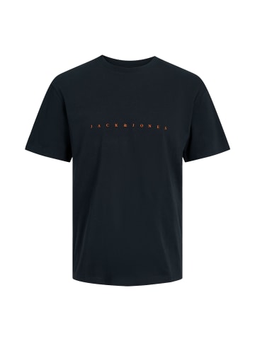 Jack and Jones T-Shirt JJESTAR JJ Tee SS in Navy