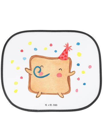 Mr. & Mrs. Panda Sonnenschutz Pkw Toast Party ohne Spruch in Weiß