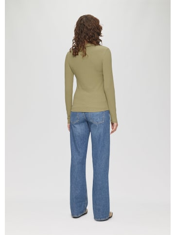 QS T-Shirt in 7854_olivgrün