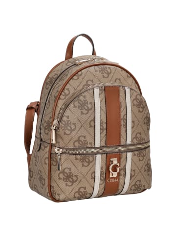Guess Erenia Large - Rucksack 34 cm (coal logo) in latte logo