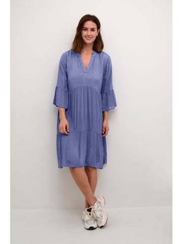 Kaffe Kleid KAmarianah A-shape in Blue Indigo