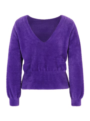 Vera Mont Basic-Strickpullover unifarben in Perfect Lilac