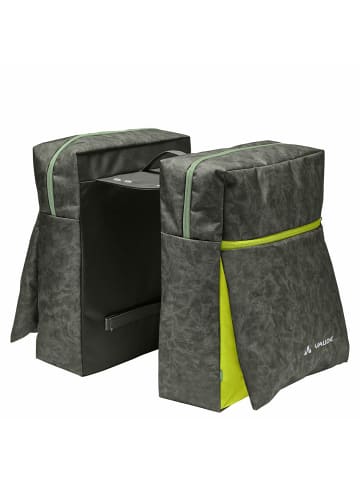 Vaude TwinZipper - Hinterradtasche (2x24L) 55 cm (khaki) in khaki