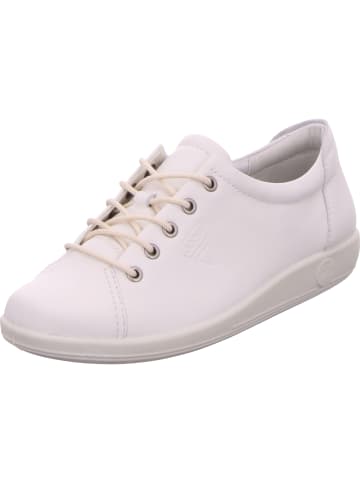 Ecco Schnürhalbschuh in weiß