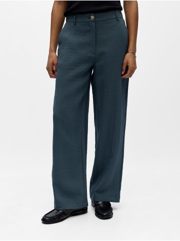 Object Wide Leg Hose in Dark Slate