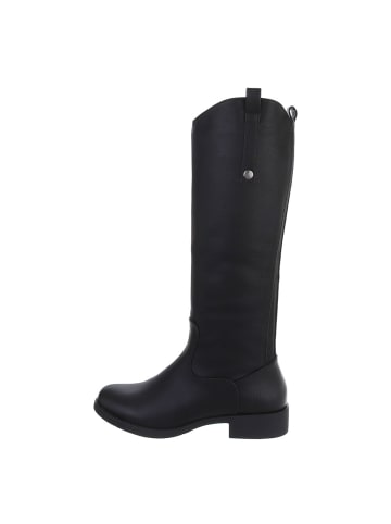 Ital-Design Stiefel in Schwarz