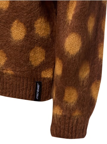Santa Cruz Pullover Jaguar Knit in braun beige - 0001