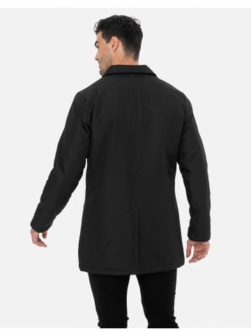 Threadbare Übergangsjacke THB Jacket Dumfries Mac in Schwarz