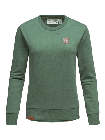 REPUBLIX Pullover CASSY in Grün Melange
