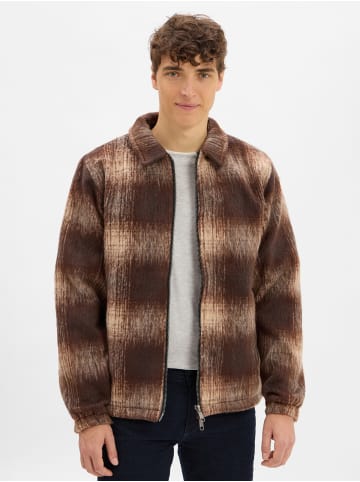 Santa Cruz Hemdjacke Hideout in braun beige - 0001