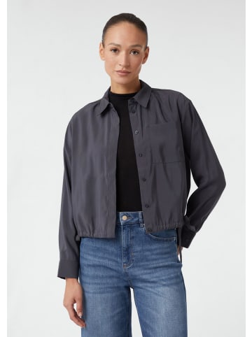 comma Bluse in 9865_dunkelgrau