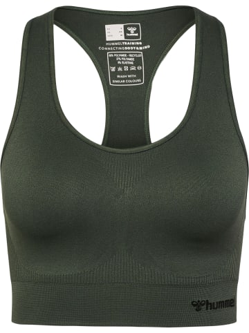 Hummel Hummel T-Shirt Hmltif Yoga Damen Dehnbarem Feuchtigkeitsabsorbierenden Nahtlosen in CLIMBING IVY