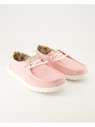 Hey Dude Slip On Sneaker in Rosa