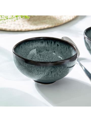 4er Set Suppenbol Lave in Grau ø 12,8 cm