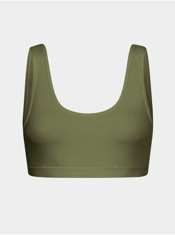 Erlich Textil  Baumwoll Bustier Vera in olive