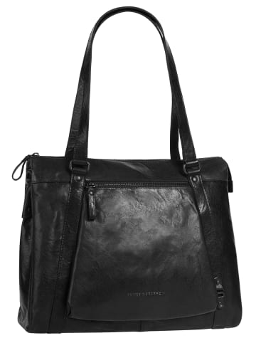 SPIKES & SPARROW Shopper in schwarz