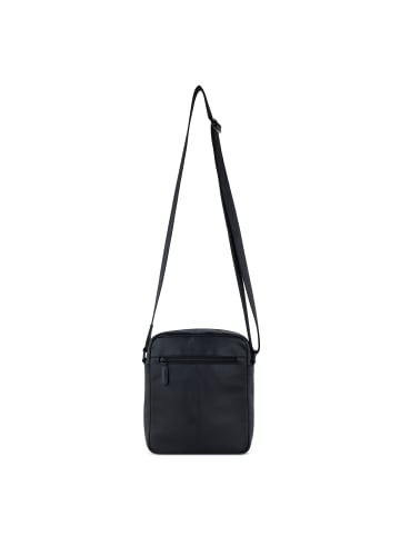 Bugatti Clark Umhängetasche Leder 21 cm schwarz