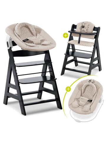 Hauck Alpha Plus Black 4-tlg. Newborn Set Disney in schwarz,beige