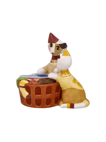 Goebel Figur " Rosina Wachtmeister - Katzen Piccoli aiutanti " in Bunt