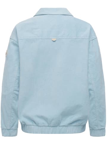 ragwear Outdoorjacke Melvene Cordy in Arctic Blue