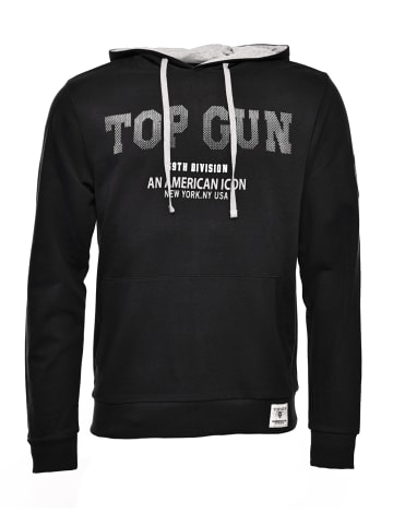 TOP GUN Hoodie TG20213008 in black