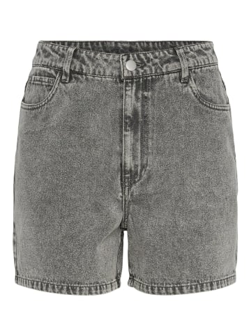 Pieces Jeansshorts in Light Grey Denim