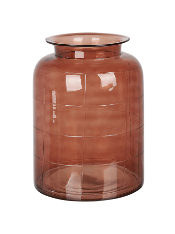 Beliani Blumenvase VINDALOO in Braun - (W) 25 x (H) 35 x (L) 25 cm
