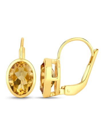 Rafaela Donata Ohrringe Sterling Silber Citrin in gelbgold