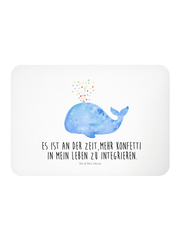 Mr. & Mrs. Panda whiteboardmagnet Wal Konfetti mit Spruch in Weiß