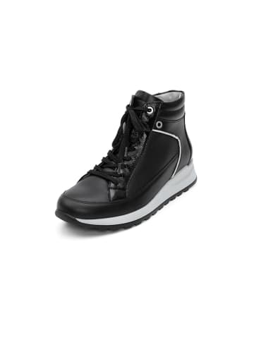 VITAFORM Softnappaleder Sneaker in schwarz