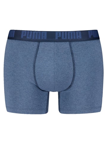 Puma Boxershort 6er Pack in Blau/Grau